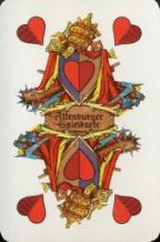 10001 Neue Altenburger Spielkarte II RS KWO Herz Daus