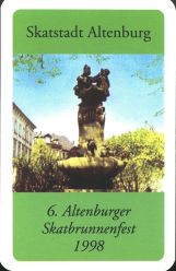 10566 Altes und Neues in Altenburg 1 Teil RS 6 Skatbrunnenfest RS