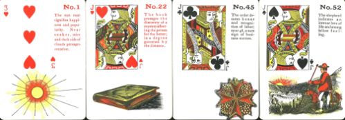 10762 Prof Sewards Fortune Telling Cards