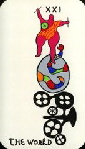 09938 Tarot Niki de Saint Phalle 21 World