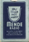 10674 Berliner Bild RS Mende Radio Box