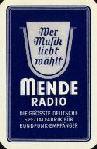 10674 Berliner Bild RS Mende Radio RS