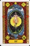 11328 Stairs of gold Tarot 21