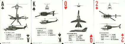 12846 Aircraft Recognition Playing Cards